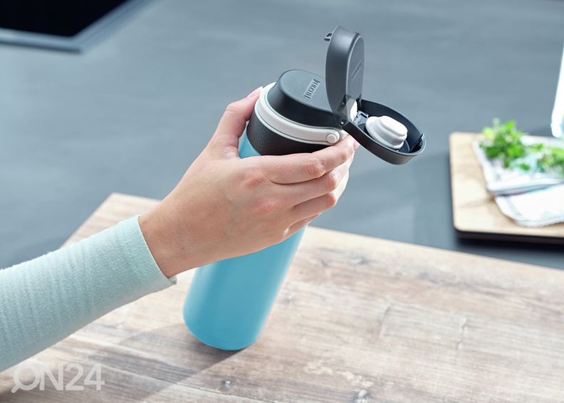 Termosmuki Flip 600 ml musta kuvasuurennos