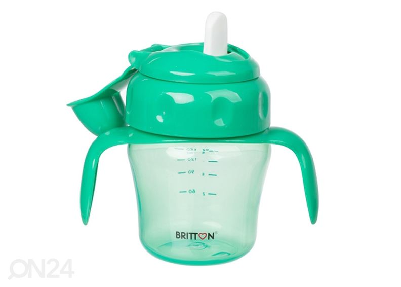 Tiivis, pehmeä nokkapullo Britton 150 ml (3 kpl) kuvasuurennos