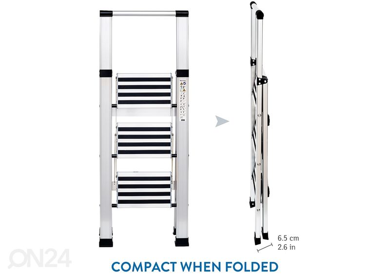 Tikkaat Tatkraft Adamant, 3 askelmaa kuvasuurennos