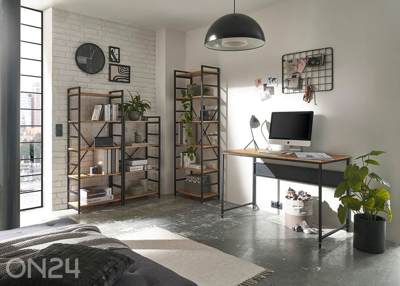 Toimistohylly Branca 117 cm kuvasuurennos