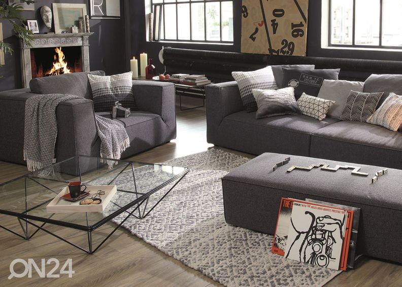 Tom Tailor matto Smooth Comfort Diamond 85x155 cm kuvasuurennos