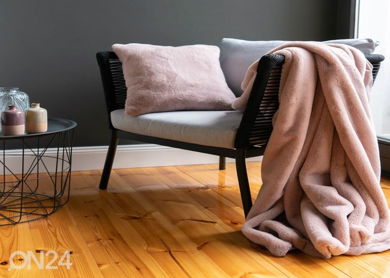 Torkkupeitto Heaven Powder pink 150x200 cm kuvasuurennos