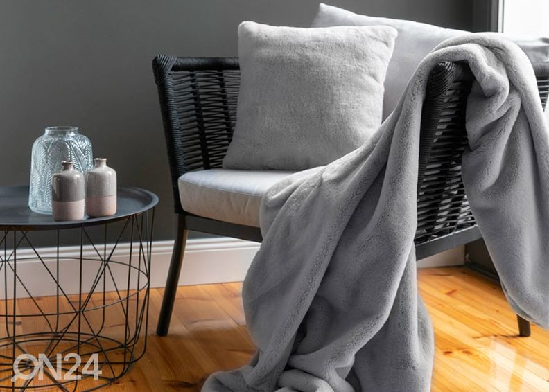 Torkkupeitto Heaven Silver 150x200 cm kuvasuurennos