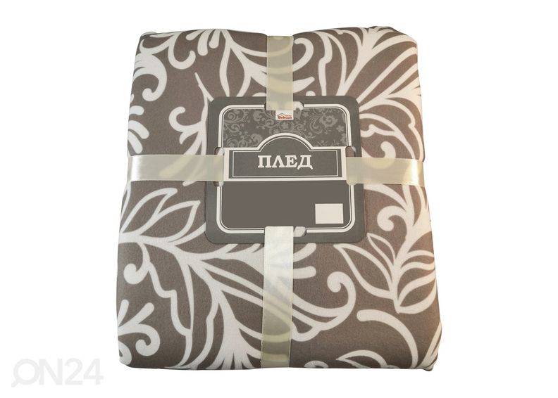 Torkkupeitto Orpheus 200x220 cm, ruskea kuvasuurennos