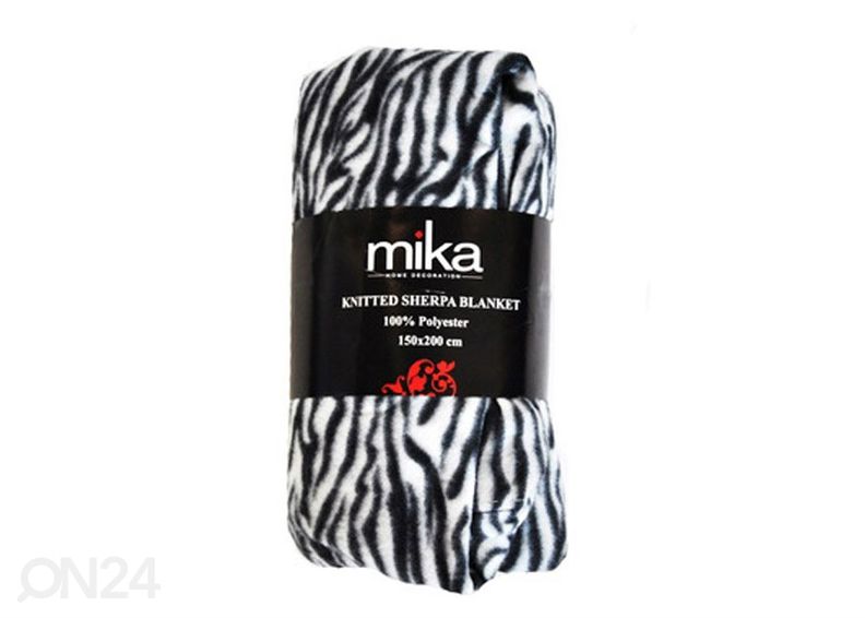 Torkkupeitto Small Zebra 150x200 cm kuvasuurennos
