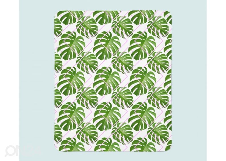 Torkkupeitto Tropical Palm Leaves 130x150 cm kuvasuurennos