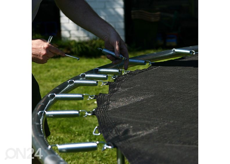 Trampoliini 4,26 m turvaverkolla kuvasuurennos