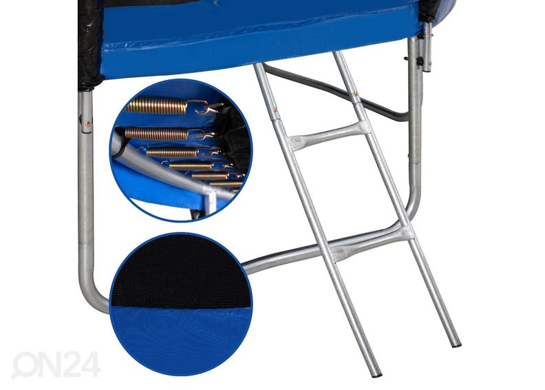 Trampoliini turvaverkolla 2,44 m kuvasuurennos