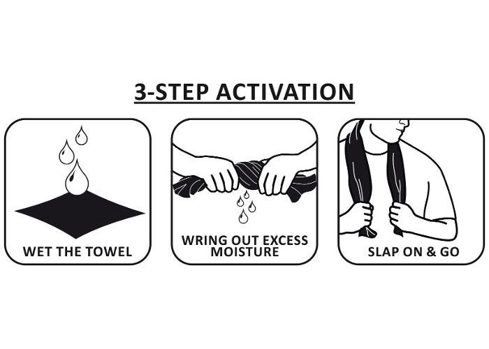 Treenipyyhe Reebok 80x30 cm Avento kuvasuurennos