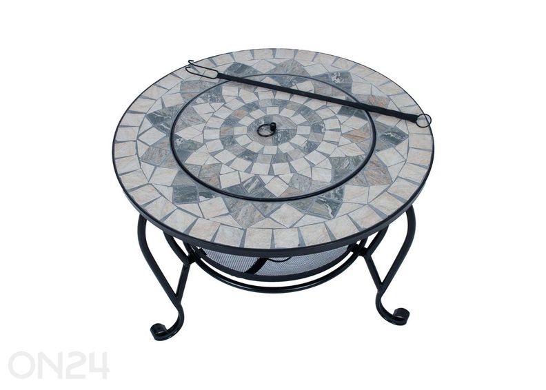 Tulisija Mosaic Ø 60 cm, beige kuvasuurennos