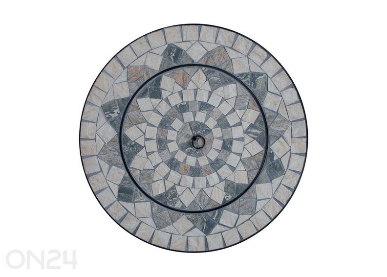 Tulisija Mosaic Ø 60 cm, beige kuvasuurennos
