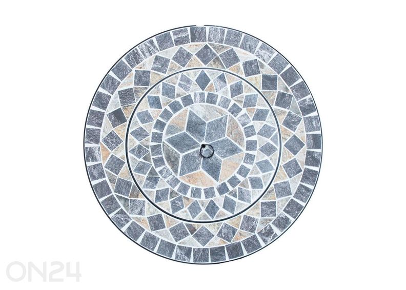 Tulisija Mosaic Ø 60 cm, harmaa kuvasuurennos