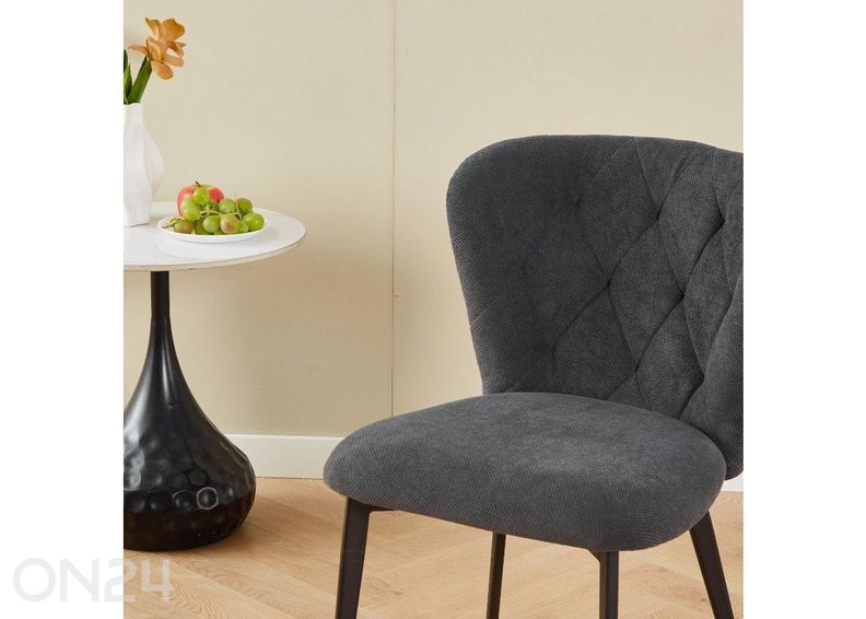 Tuoli Asil, tummanharmaa kuvasuurennos