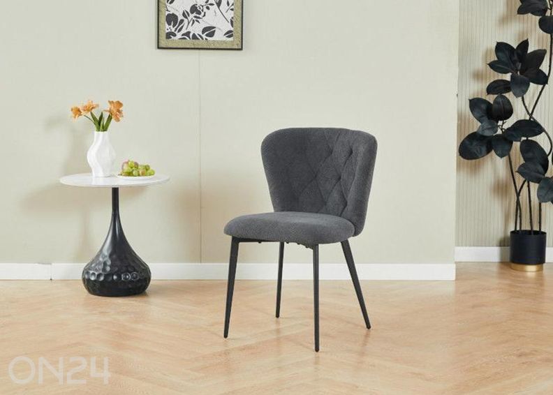 Tuoli Asil, tummanharmaa kuvasuurennos