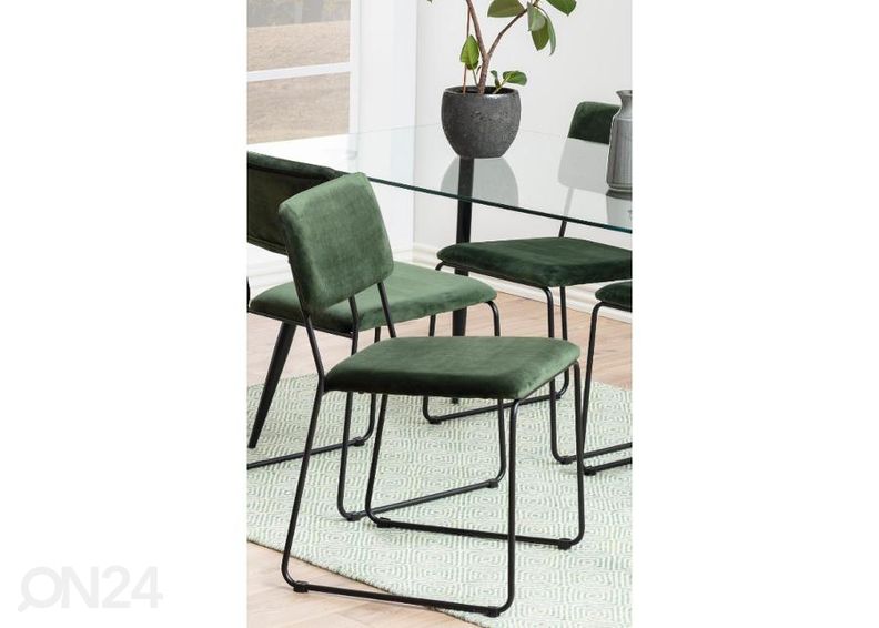 Tuoli Corelia, tummanvihreä kuvasuurennos