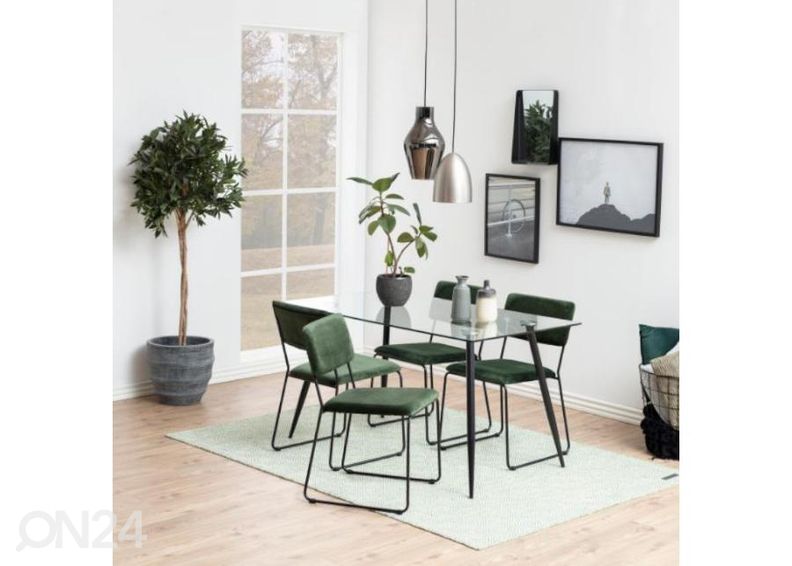 Tuoli Corelia, tummanvihreä kuvasuurennos