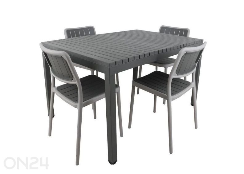 Tuoli Esle In&Out tummanharmaa kuvasuurennos