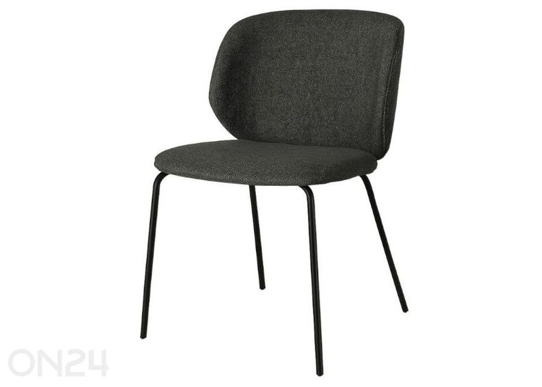 Tuoli Harrington, tummanharmaa/musta kuvasuurennos