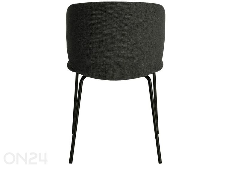 Tuoli Harrington, tummanharmaa/musta kuvasuurennos