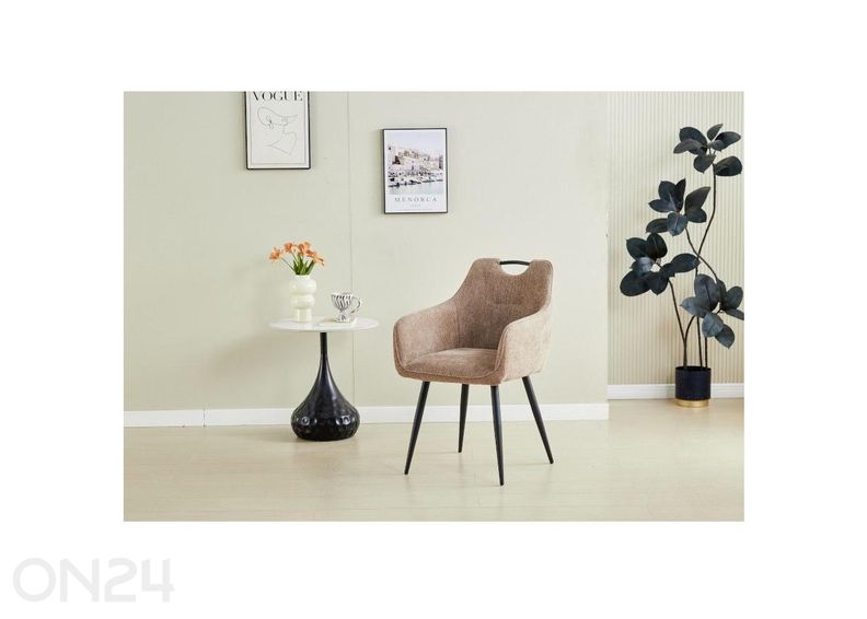 Tuoli Patna, ruskea kuvasuurennos