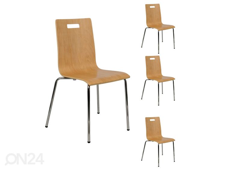 Tuolit 4 kpl kuvasuurennos