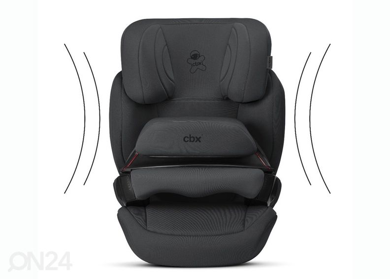 Turvakaukalo Aura-Fix CBX by Cybex 9-36 kg kuvasuurennos