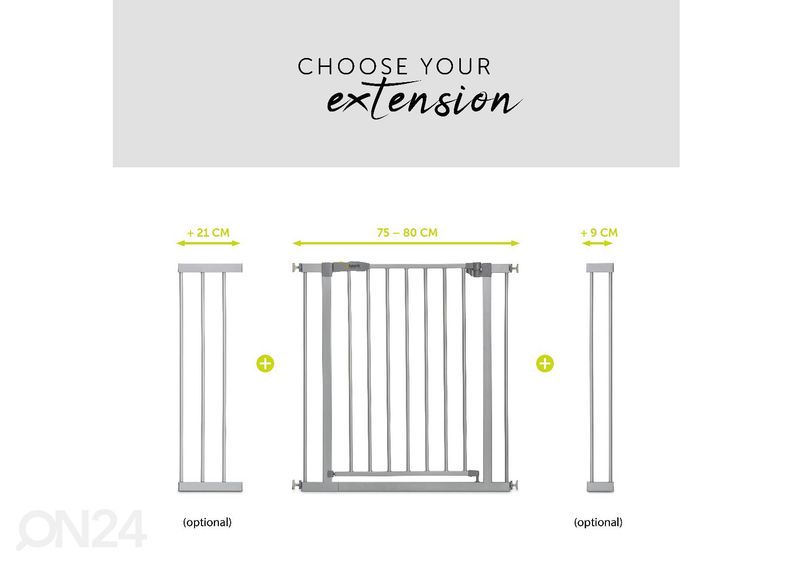 Turvaportti 75-80 cm Hauck Essential Stop N Safe 2 kuvasuurennos
