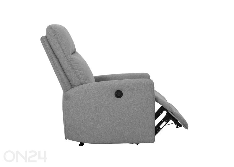 Tuumallinen nojatuoli Katy sähköisellä recliner-toiminnolla kuvasuurennos