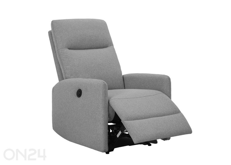 Tuumallinen nojatuoli Katy sähköisellä recliner-toiminnolla kuvasuurennos