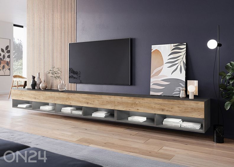 TV-taso Alma 300 cm + LED kuvasuurennos