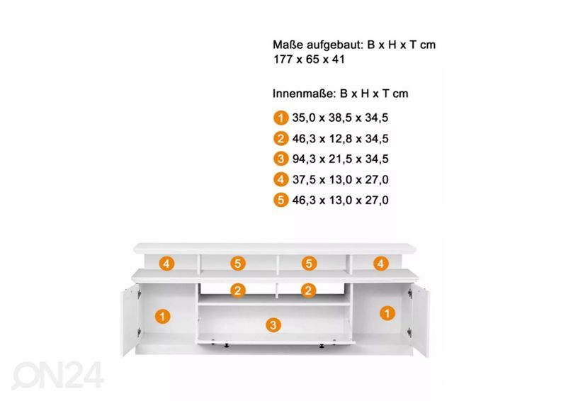 TV-taso Baxter kuvasuurennos