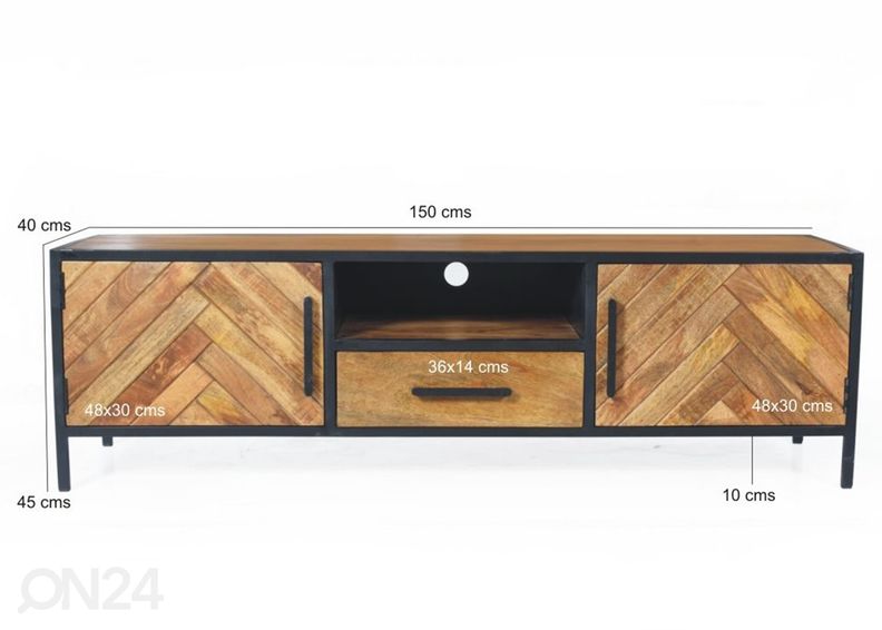 TV-taso Brooklyn 150 cm kuvasuurennos