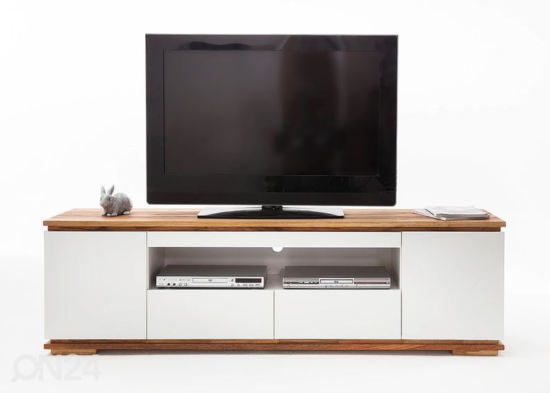 TV-taso Chiaro, valkoinen / tammi kuvasuurennos