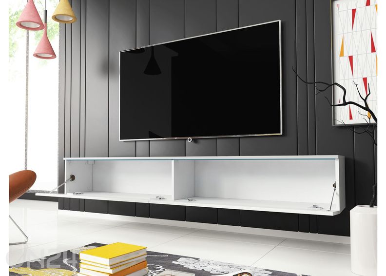 TV-taso Der 180 cm + LED kuvasuurennos