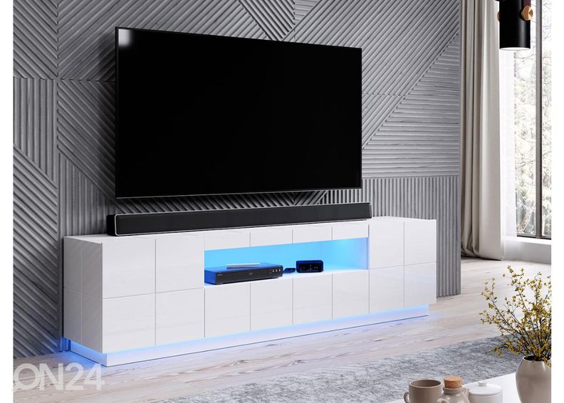 TV-taso + LED kuvasuurennos