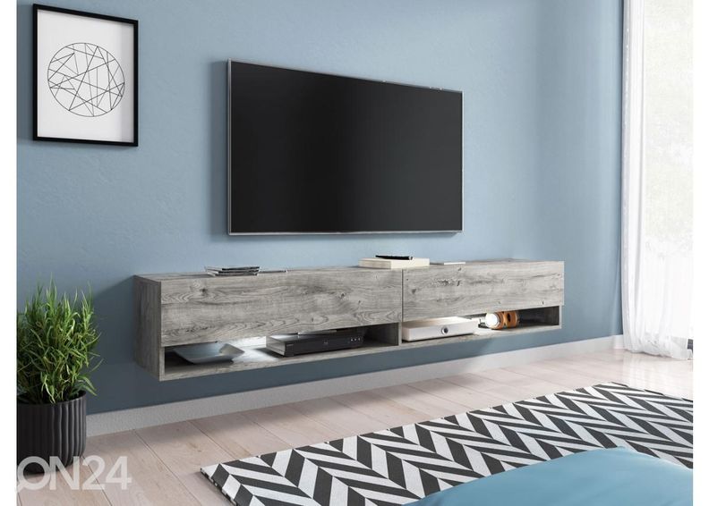 TV-taso + LED-valaistus kuvasuurennos