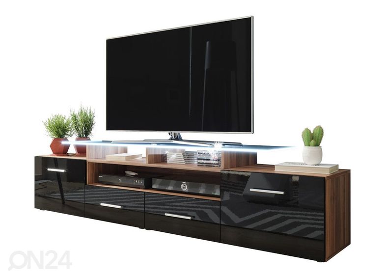 TV-taso + LED-valaistus kuvasuurennos