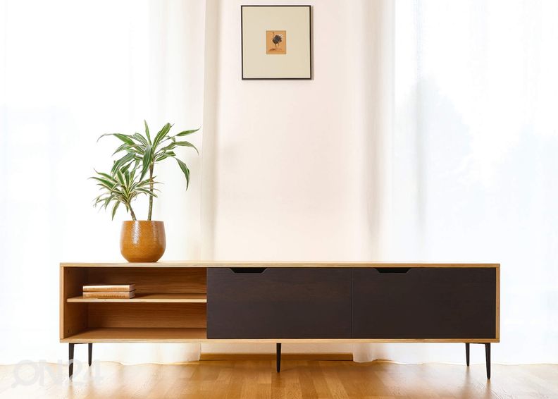 TV-taso liukuovilla Noble 200 cm kuvasuurennos