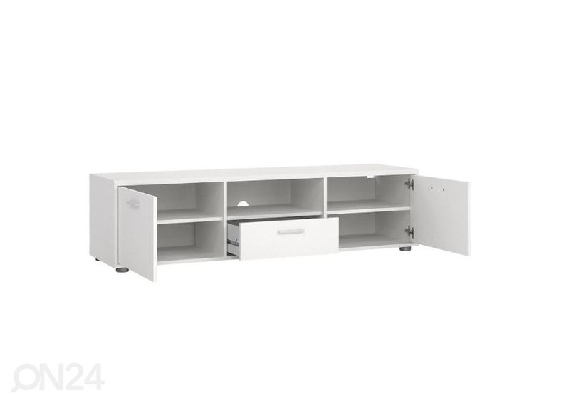 TV-taso Media 147 cm, valkoinen kuvasuurennos