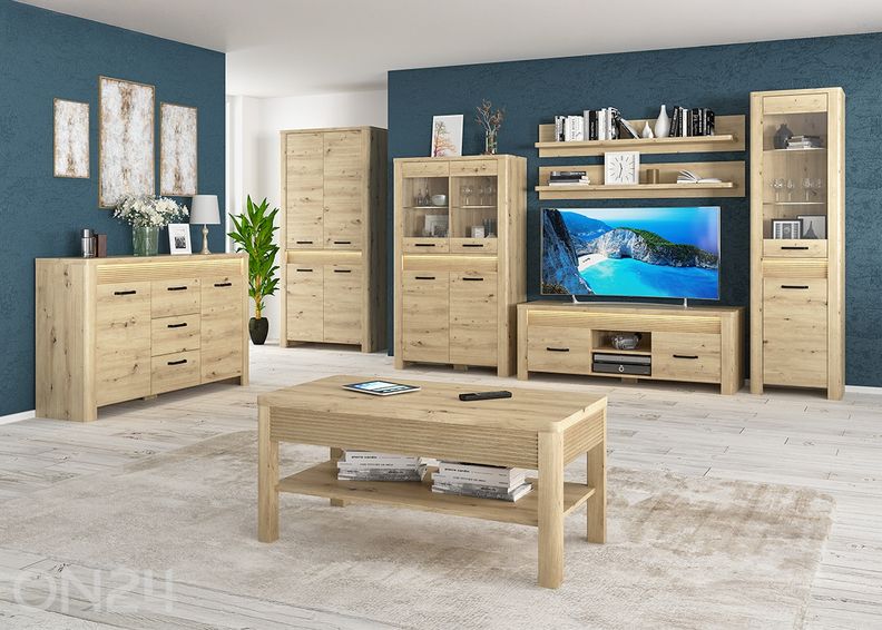 TV-taso Moris 152,3 cm + LED kuvasuurennos