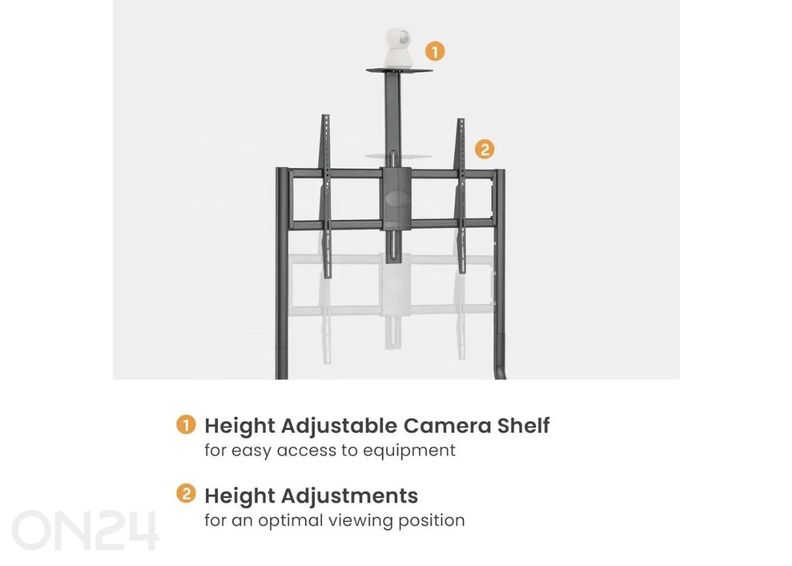 TV-taso pyörillä kuvasuurennos