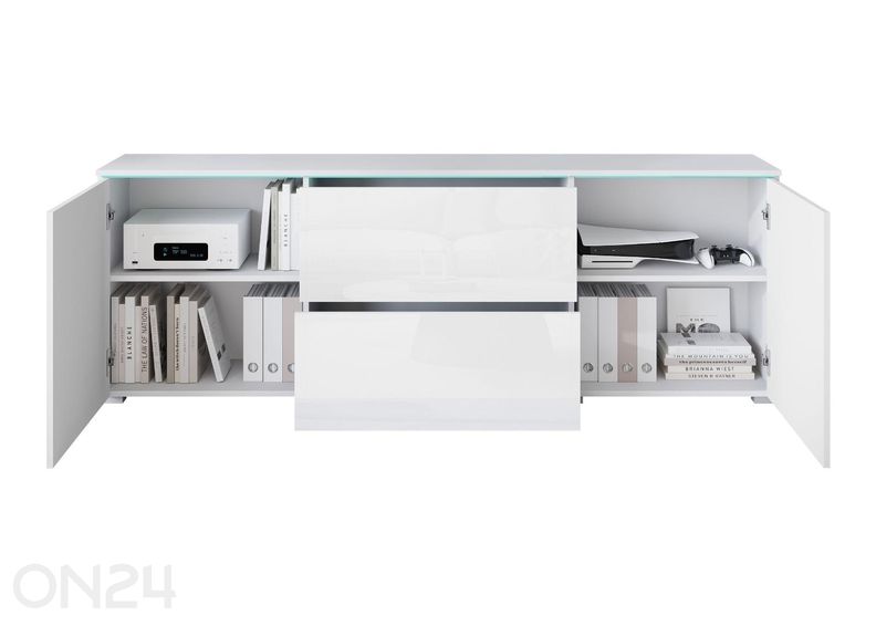 TV-taso Vera 180 cm + LED kuvasuurennos