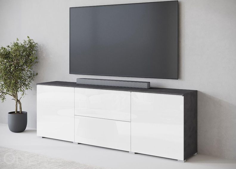 TV-taso Vera 180 cm + LED kuvasuurennos