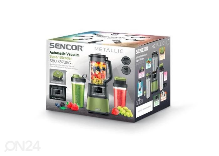 Tyhjiö tehosekoitin Sencor Metallic SBU7870GG kuvasuurennos