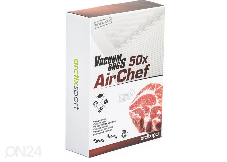 Tyhjiöpussi Arctix 50 kpl 22 x 30 cm kuvasuurennos