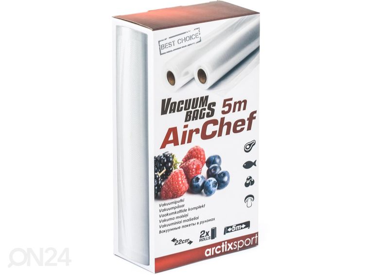 Tyhjiöpussit Arctix 2 kpl 22 x 5 m kuvasuurennos