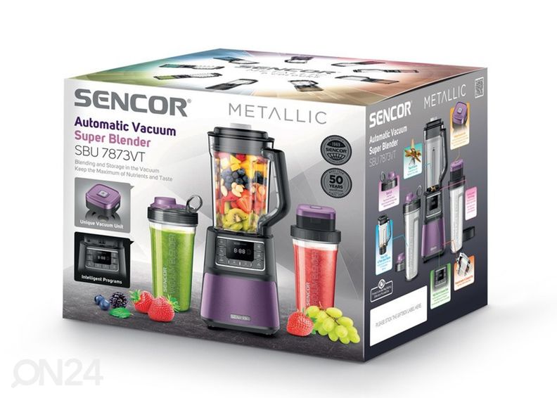 Tyhjiösekoitin Sencor Metallic kuvasuurennos