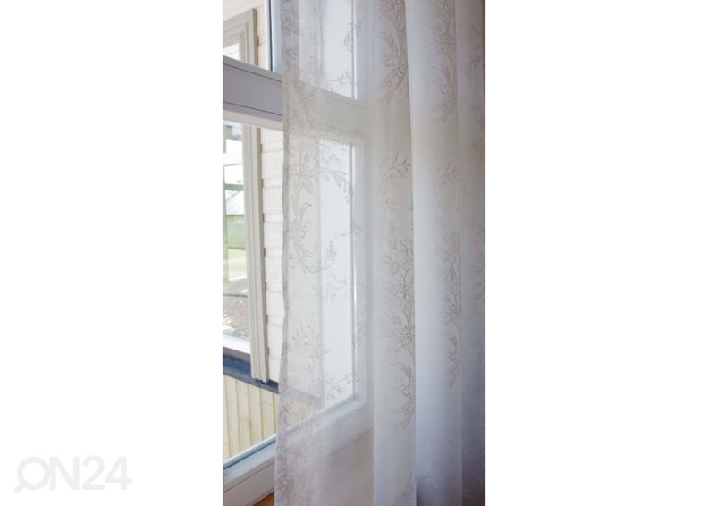 Tylliverho ARGENTO v.05 valkoinen 250x250 cm kuvasuurennos