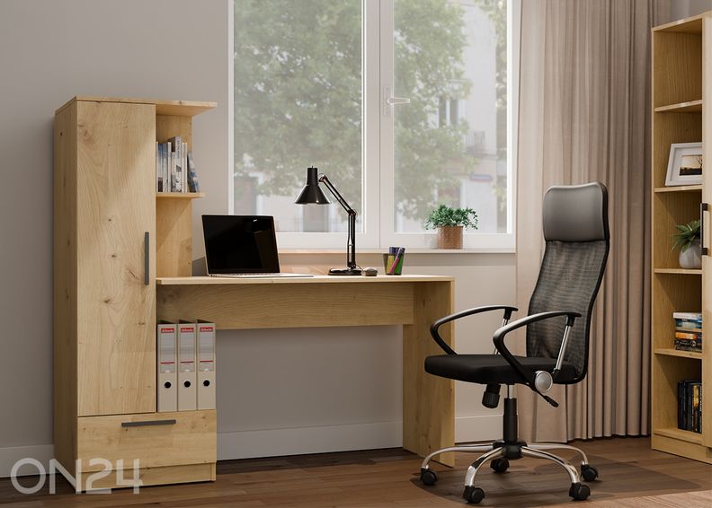 Työpöytä hyllyllä Kosmos kuvasuurennos