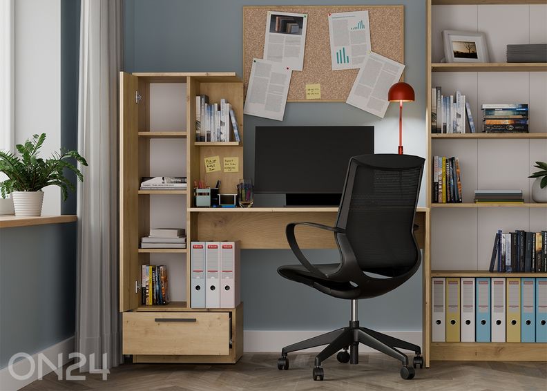 Työpöytä hyllyllä Kosmos kuvasuurennos